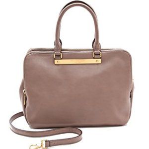 MARC JACOBS Goodbye Columbus Sylvie Top Handle Leather Satchel